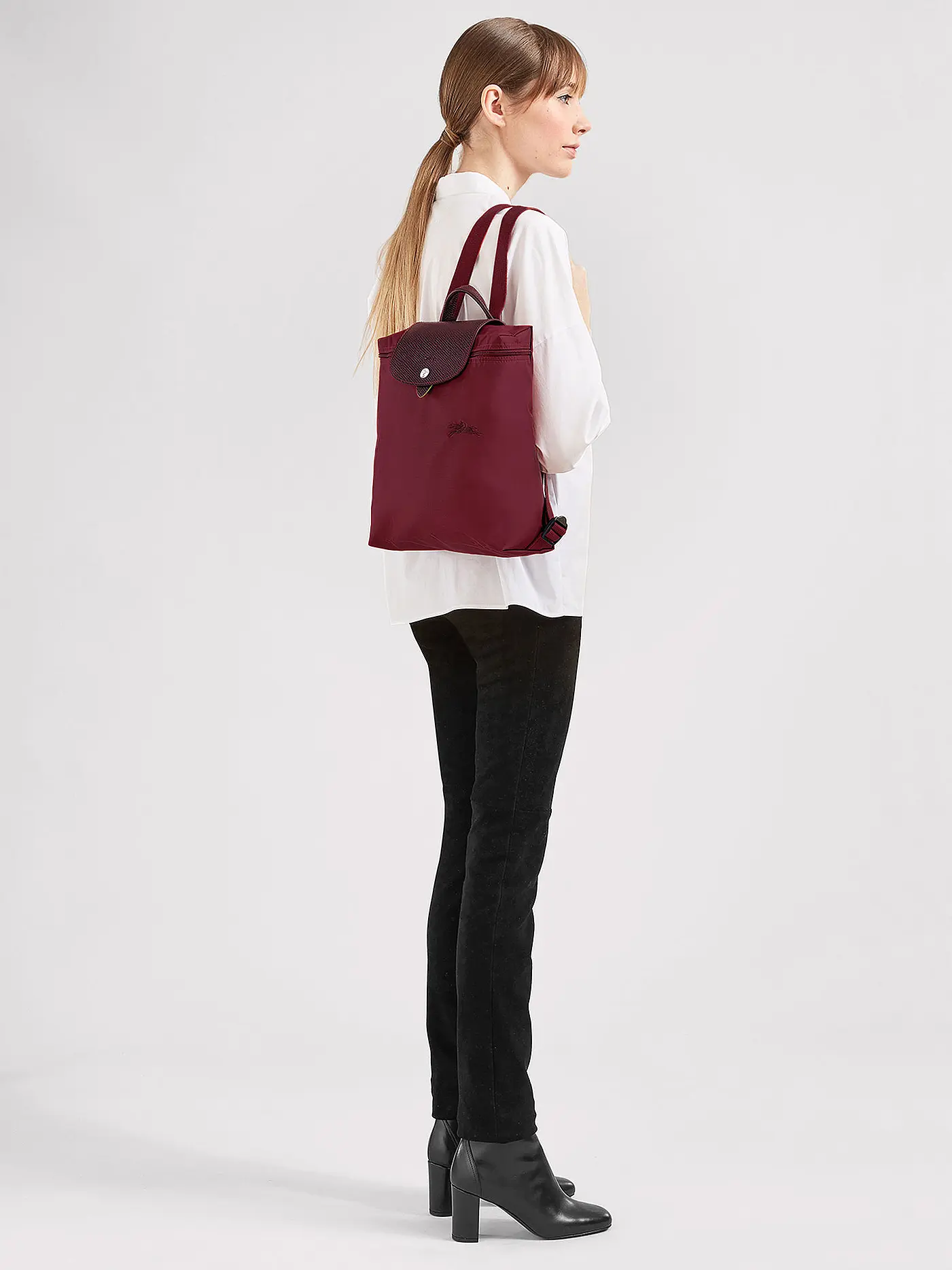 LONGCHAMP | Le Pliage Green Rucksack, Fir | rot
